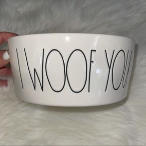 Rae Dunn dog bowl